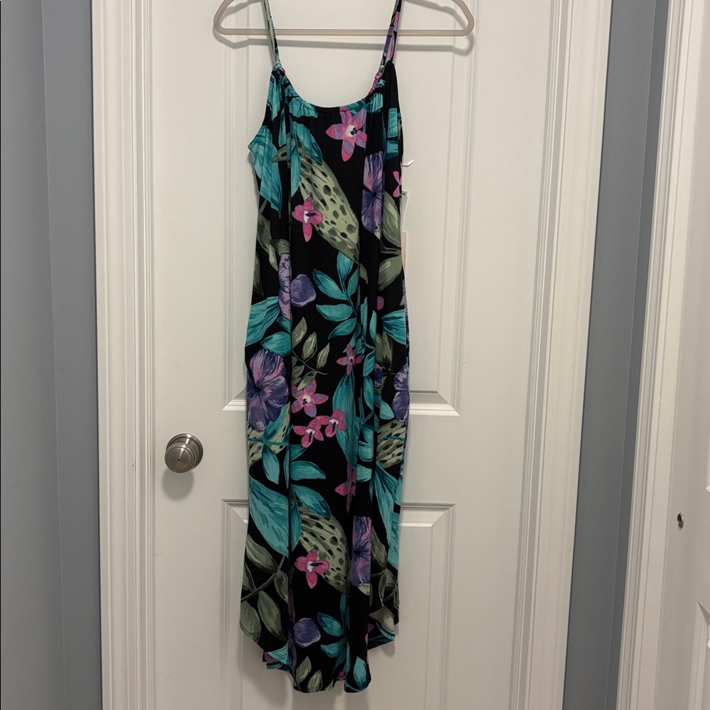 Linea Donatella Floral Nightgown with pockets